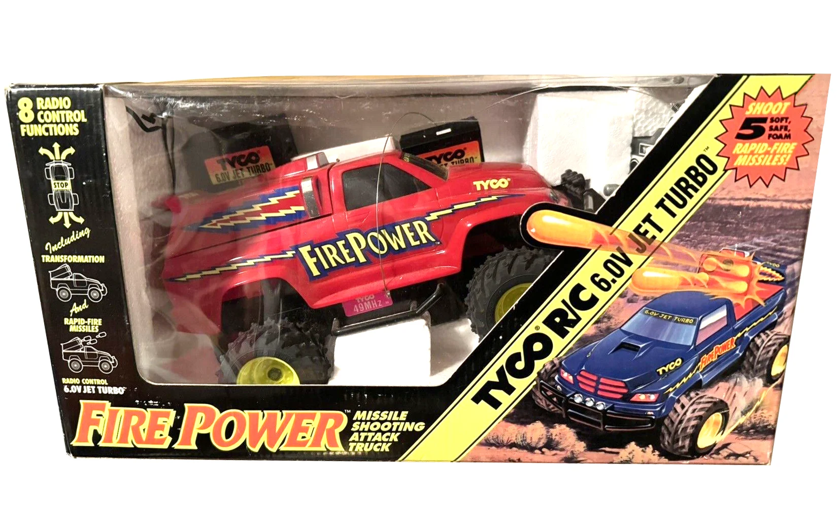 1994 Tyco Fire Power - Tyco Collectors - Review, Valuation, Buying