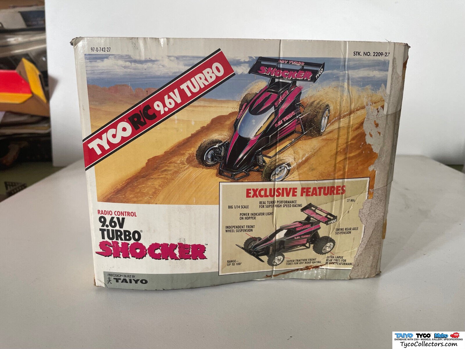 Voiture Télécommandée Tyco Bio Shocker – électrique, Occasion Fonctionnelle