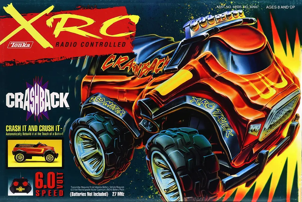1996 Kenner XRC Crashback - Tyco Collectors - Review, Valuation
